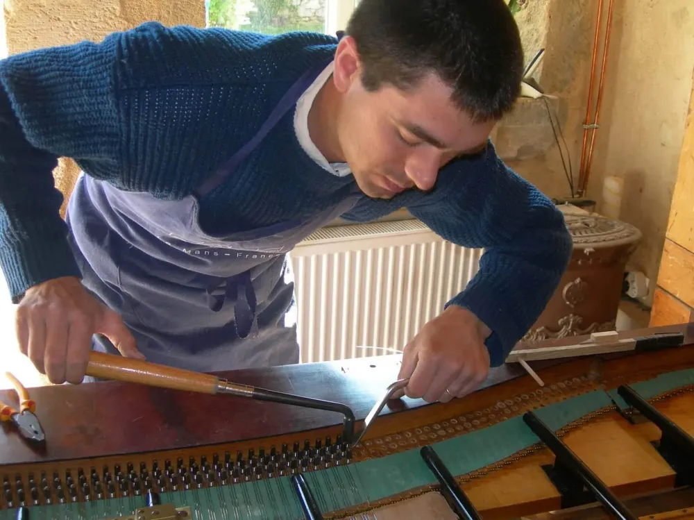 Rechevillage du piano Erard