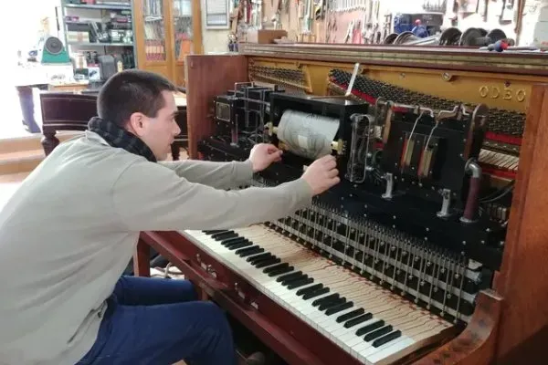 Piano pneumatique Odeola de 1921
